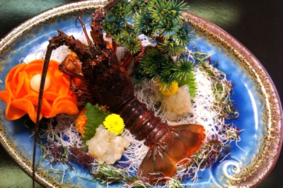 伊勢海老お造り