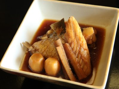 Suzuki Arani (Boiled bones of japanese seabass)